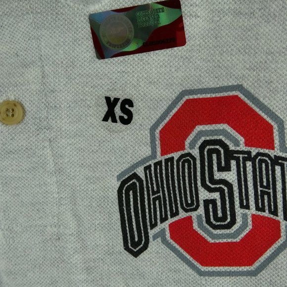 Nike Ohio State Buckeyes - White Polo Shirt (XS) - Picture 2 of 4